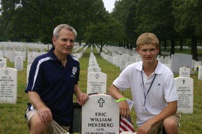 Eric's dad and Mona Shores student Ryan Wasilewski